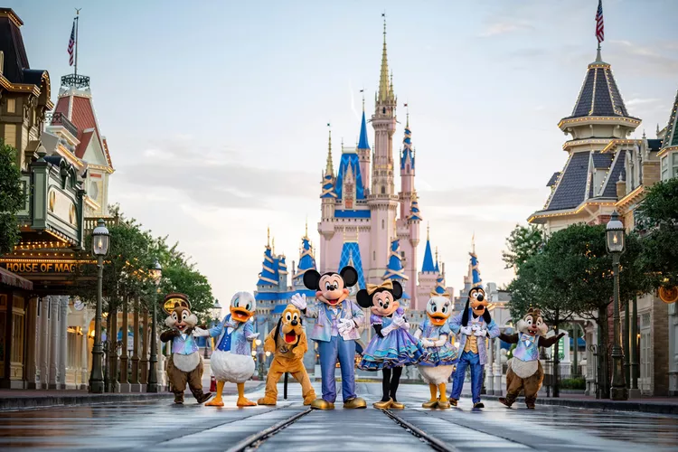 Theme park castle